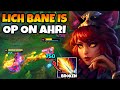 This NEW Ahri Build makes her BROKEN (Lich Bane does so much damage)