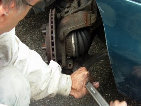 Hub steering knuckle assembly remove step by step