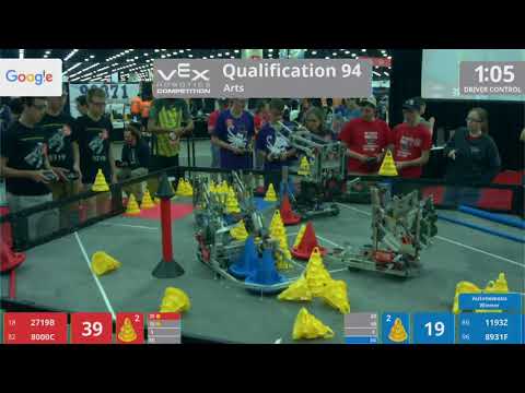 2018 VRC Arts Q94 - 2719B 8000C vs 1193Z 8931F - 81 to 68