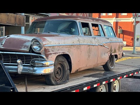Thumbnail for Road trip to pick up ‘56 Ford Country Sedan Station Wagon!  312 Y Block! by Ford Country Sedan
