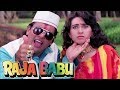 Govinda confess his love to Karishma Kapoor | Shakti Kapoor | 4K Video | Part 4 - Raja Babu