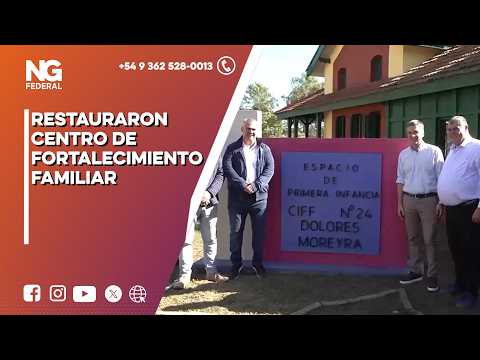 NG FEDERAL - RESTAURARON CENTRO DE FORTALECIMIENTO FAMILIAR - ISLA DEL CERRITO