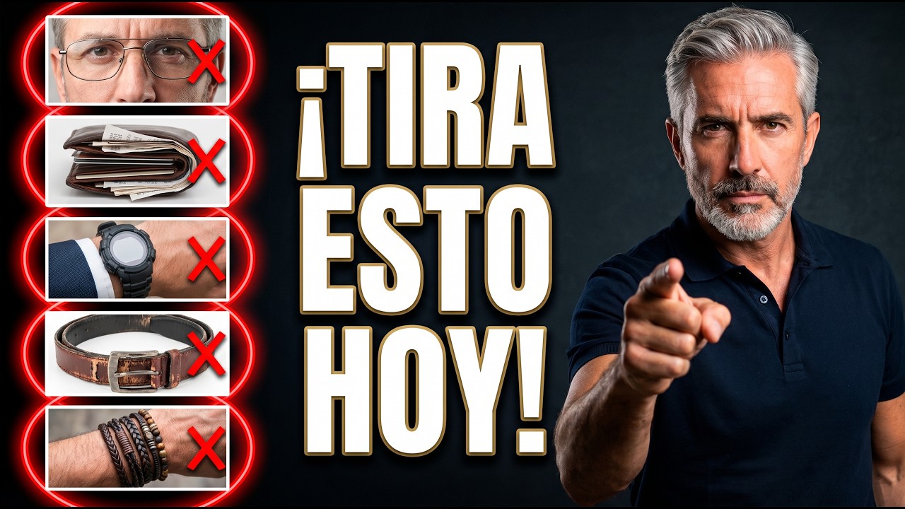 5 Accesorios que ARRUINAN por Completo tu Imagen (Hombres +50)
