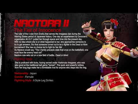 Dead or Alive 5 Last Round - Naotora Ii (Profile)