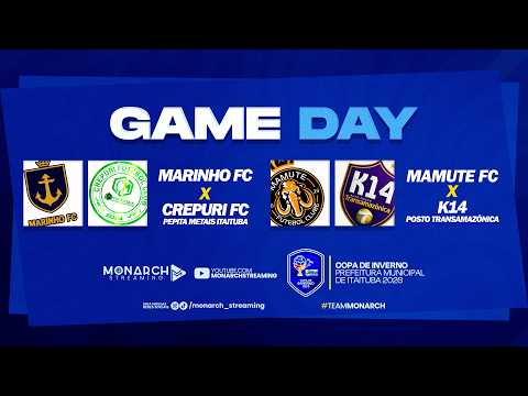 COPA DE INVERNO - MARINHO FC x CREPURI FC e MAMUTE FC x K14