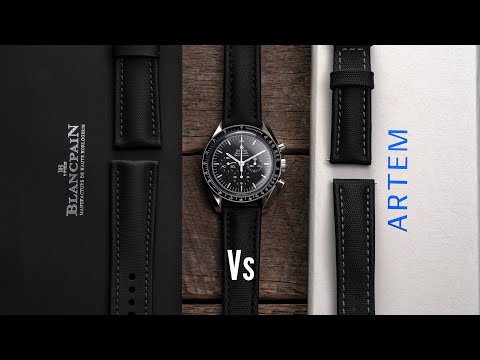 Blancpain Vs Artem Straps - The Sailcloth Showdown