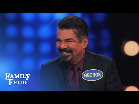 George Lopez gives a tortilla tutorial... | Celebrity Family Feud