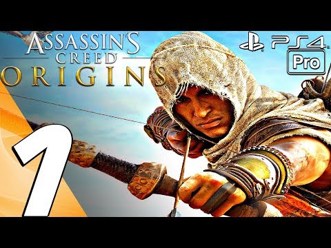 Assassin's Creed Origins - Gameplay Walkthrough Part 1 - Prologue (Full Game) PS4 PRO