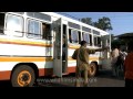Bus Stand And Traffic Of Goa
