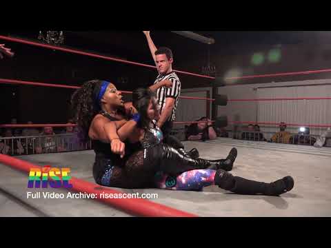 Roni Nicole and Kikyo vs. Ashley Vox and Delmi Exo Women's Wrestling from RISE 1 - IGNITE