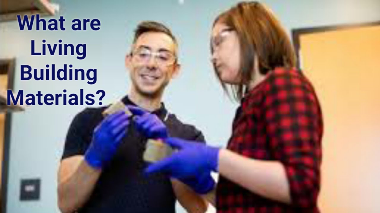 What are Living Building Materials? I Wil Srubar I Bio-brick, production of living building material