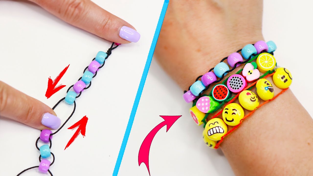 DIY БРАСЛЕТ из ниток или АНТИСТРЕСС игрушка своими руками! DIY Fidget bracelet easy
