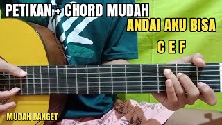 Download lagu Tutorial PETIKAN Lagu Chrisye - Andai Aku Bisa | Mudah Banget mp3