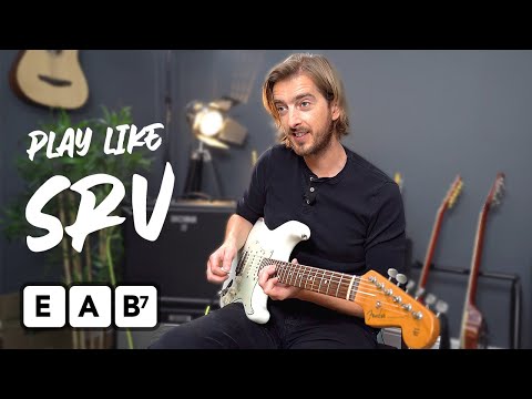 How to play guitar like Stevie Ray Vaughan!