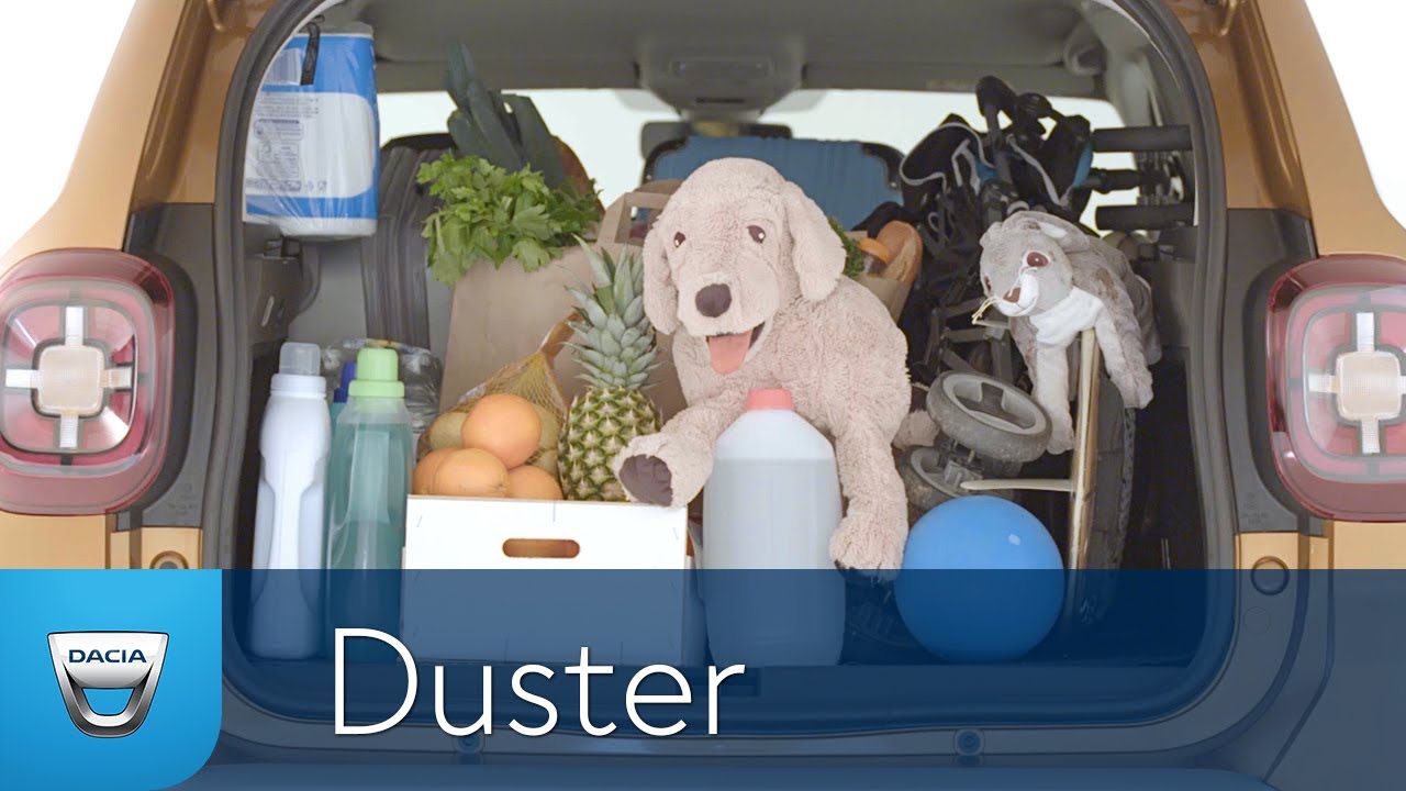 Dacia Duster - Koffer & Afmetingen