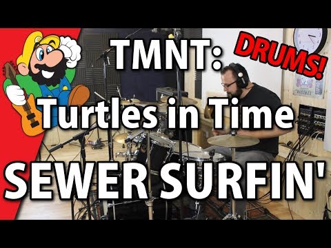 Sewer Surfin' (Turtles in Time) // Drum Cover