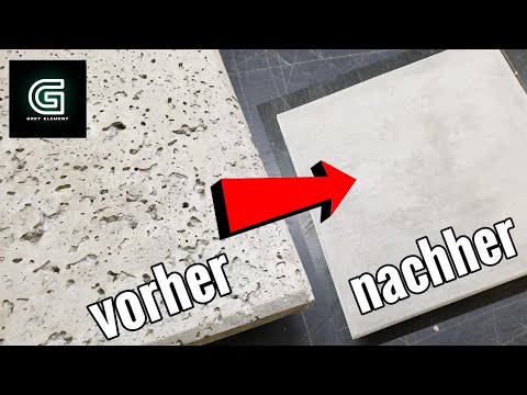 Tutorial: Betonoberflächen selber ausbessern / reparieren