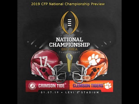 Previewing and Predicting the 2019 CFP National Championship
