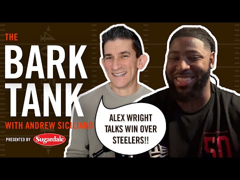 Alex Wright Talks Week 17 WIN Over Steelers! | The Bark Tank
