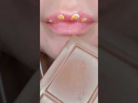 ASMR Satisfying Eating Chocolate 🍫 #chocolate #eatingshow #asmr