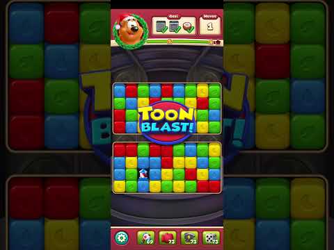 Toon Blast level 3492 - 3493