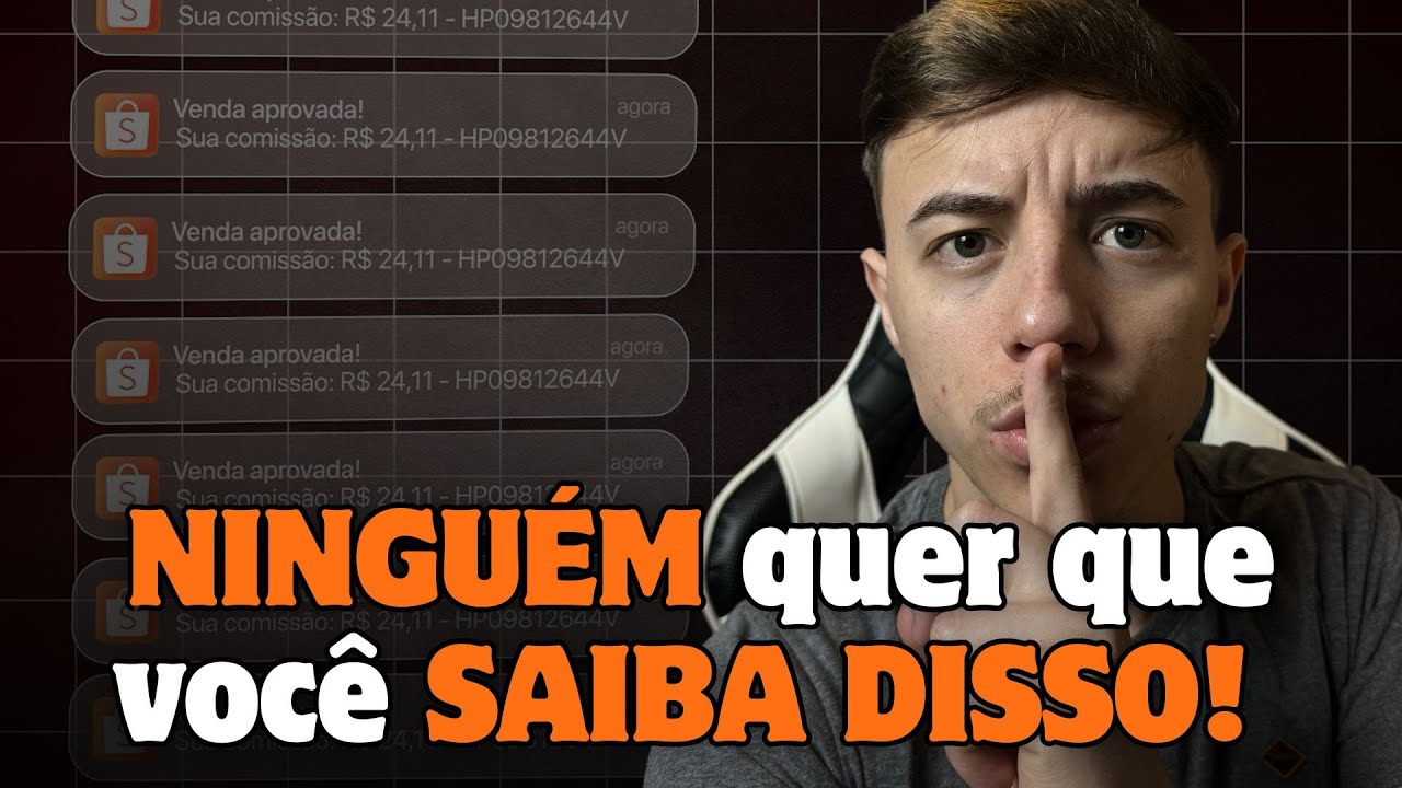 AFILIADO SHOPEE: A ÚNICA forma de crescer um perfil de ACHADINHOS do zero em 2024 ( passo a passo )