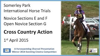 preview picture of video 'Novice Cross Country; Somerley Park International Horse Trials 2015'