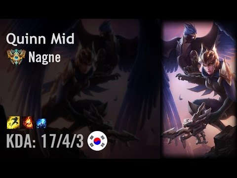 Quinn Mid vs Ahri - Nagne - KR Challenger Path 6.4
