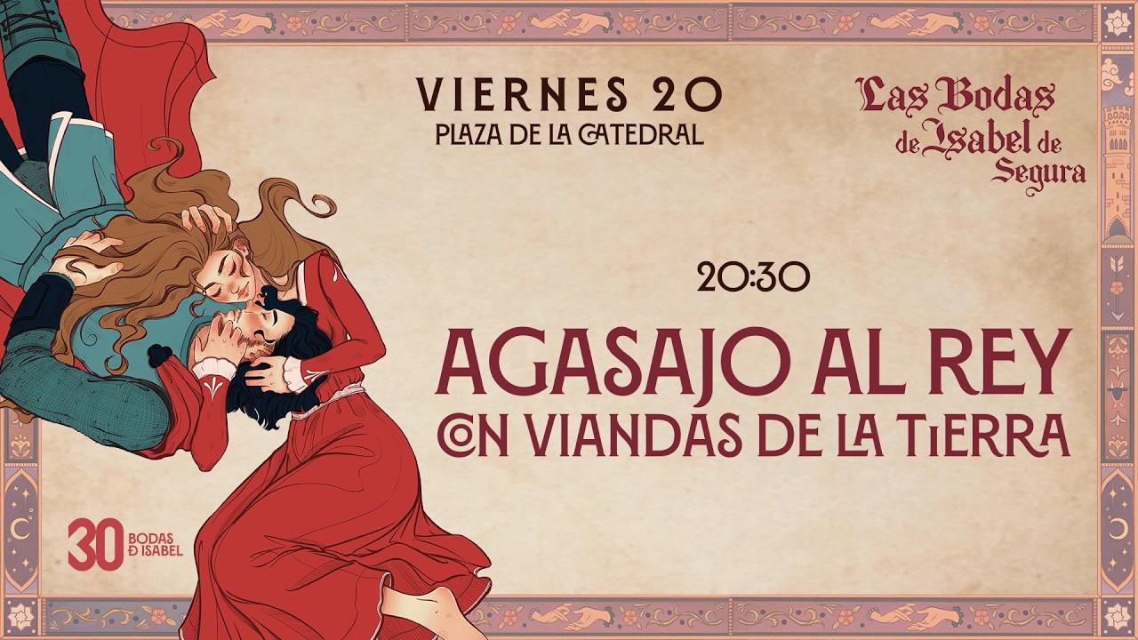 Agasajo al Rey con viandas de la tierra