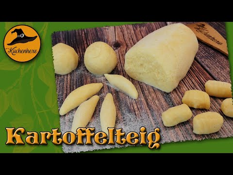 Kartoffelteig sehr einfach in der Zubereitung , günstig und sehr vielseitig verwendbar