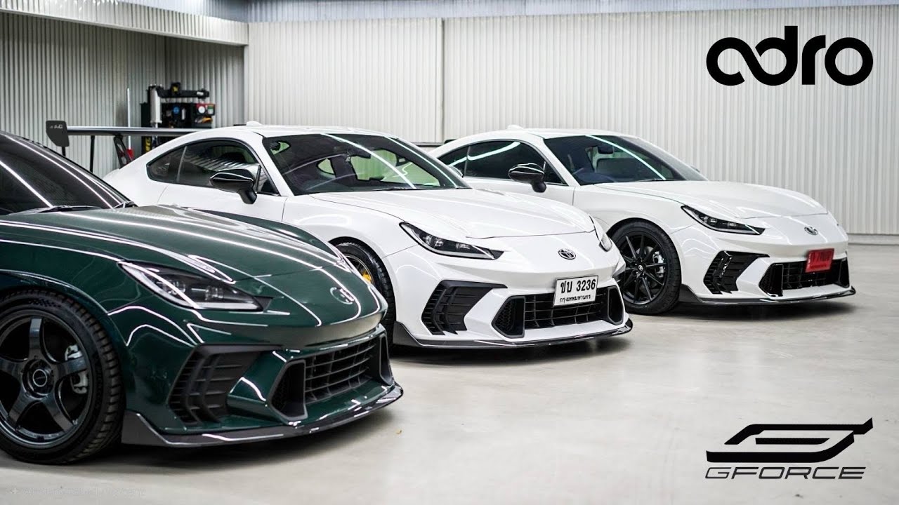 ศัลยกรรม 86 ด้วยชุดแต่งพร้อมกันชนหน้า ADRO Toyota GR86 — G-FORCE