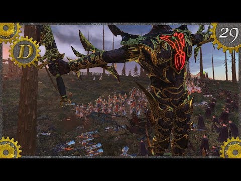 4v4 High & Dark Elves vs Skaven HE and Lizardmen Warhammer 2 Multiplayer Battle 29 Replay Commentary