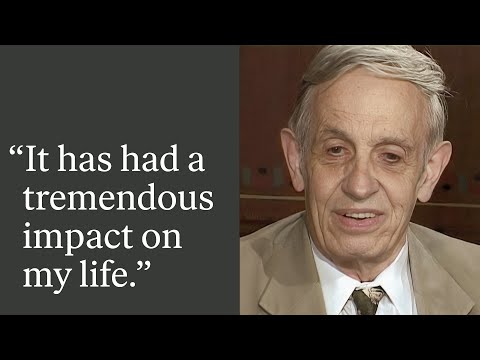 John Nash, Prize in Economic Sciences 1994: The impact of the prize on his life