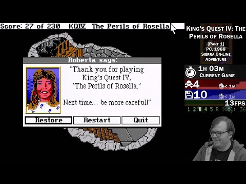 Puri Plays: King’s Quest IV: The Perils of Rosella (PC, 1988) [Part 1]