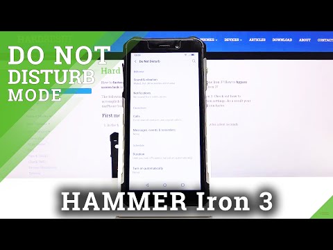 How to Disable Sound on myPhone HAMMER Iron 3 –  Silent Mode