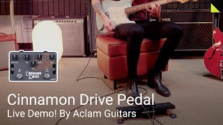 Video thumbnail for Effect Pedal demo: The Cinnamon Drive. A dual stage overdrive I Aclam products for Guitars by Aclam Guitars