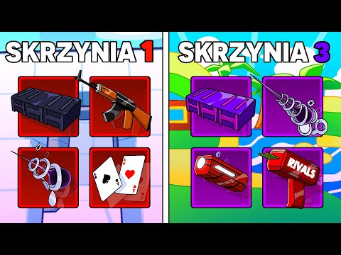 SKRZYNKI ZA ROBUXY WYBIERAJĄ MI ZESTAW BRONI w RIVALS!