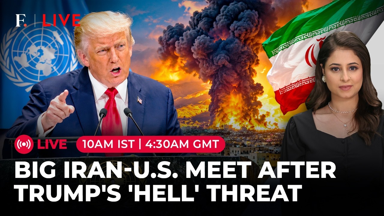 LIVE | 'Annihilate' Iran? Trump Threatens, Then US-Iran Hold 1st Talks Since MoU Collapse |Firstpost