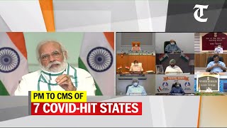 Focus on micro COVID-19 containment zones in 60 districts: PM Modi to CMs of 7 Covid-hit states - Download this Video in MP3, M4A, WEBM, MP4, 3GP