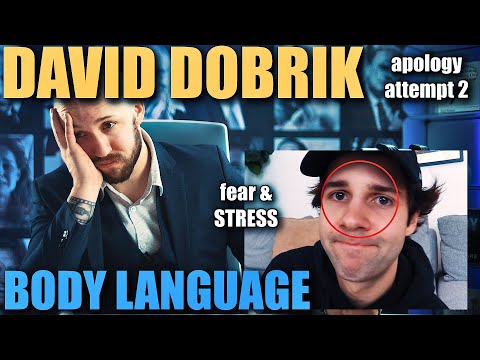 Body Language Analyst REACTS to David Dobrik's SECOND Apology Video What's Changed? Ep. 49