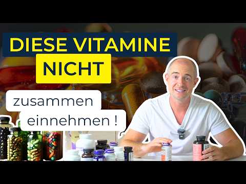 You should not take these vitamins and minerals together.