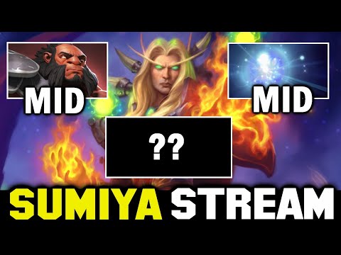 Unexpected Build against MID AXE & IO | Sumiya Invoker Stream Moment #2393