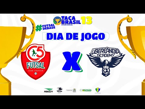 Taça Brasil Sub 13 Masc. Especial | APAF Chapecó C5 Futsal x Uberlândia Academy | 3ª Rodada |Ao Vivo
