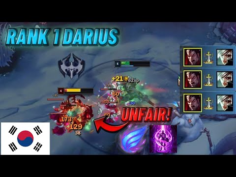 Rank 1 Darius tries Phase Rush into Riven