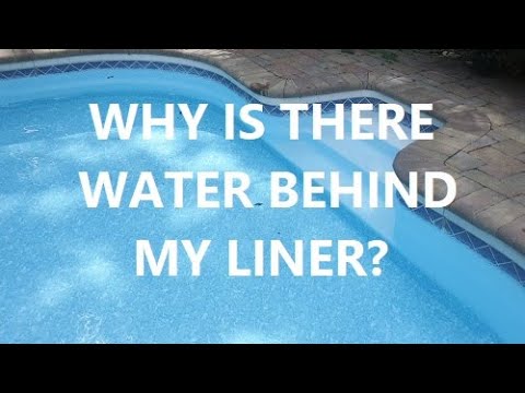 How Does Water Get Behind A Pool Liner?