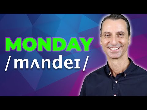 Experto explica la fonética correcta de los días de la semana.