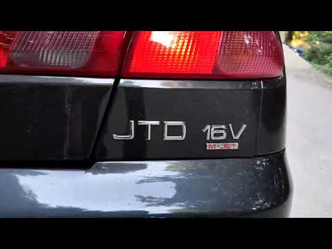 Alfa 156 1.9 JTD 16v Pop Corn Rev limiter fire bang