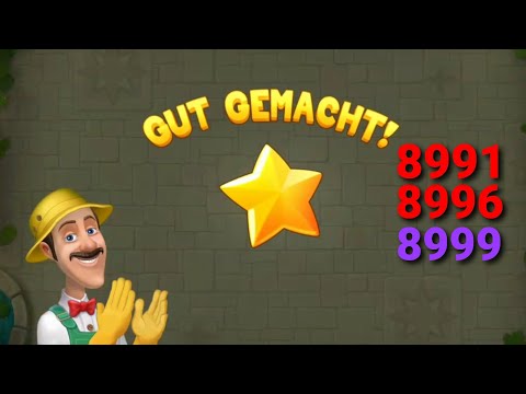 Gardenscapes    Level   8991 & 8996 & 8999