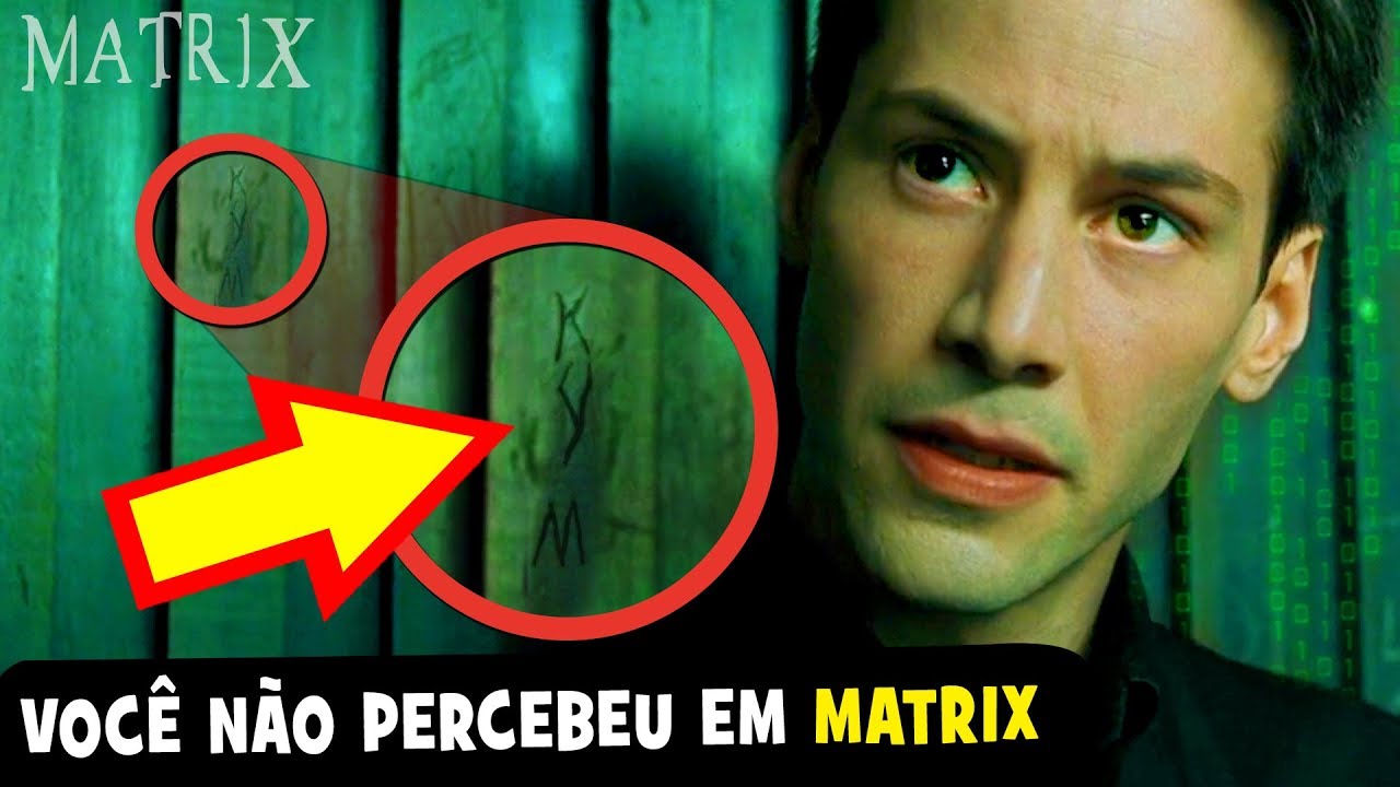 27 DETALHES que você PERDEU em MATRIX (EASTER EGGS + REFERÊNCIAS + ERROS)  🎬