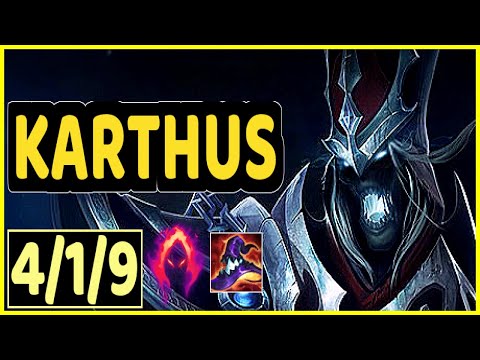 KARTHUS VS SEJUANI - 4/1/9 KDA JUNGLE GAMEPLAY